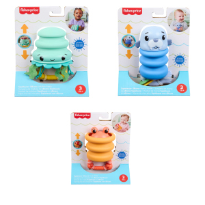Fisher Price -  2 in 1 Pop Up Rassel - 1 Stück