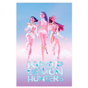 KPop Demon Hunters - Poster - Huntrix - ca. 90 x 60 cm