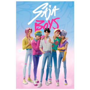 KPop Demon Hunters - Poster - Saja Boys - ca. 90 x 60 cm