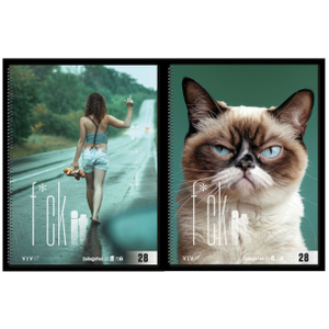 Collegeblock - A4 - Fck it - Lineatur 28 - 1 Stück