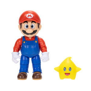 Super Mario Galaxy Movie - Figur - Mario mit Luma-Stern