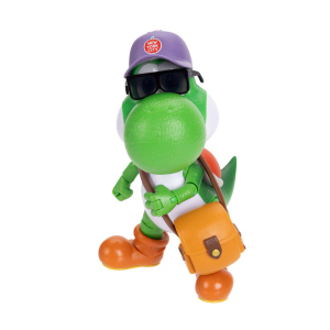Super Mario Galaxy Movie - Figur - Yoshi mit Hut, Sonnenbrille und Tasche