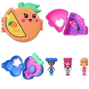 Polly Pocket - Fruchtige-Freunde-Reveal-Puppe - 1 Stück