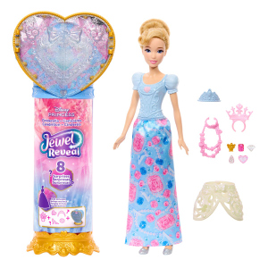 Disney Prinzessin - Juwel Reveal - Cinderella Puppe