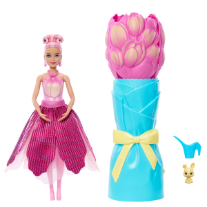 Barbie - Flower Surprise Puppe - Pinke Tulpe
