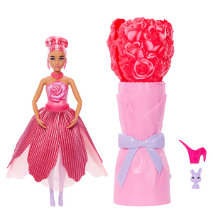 Barbie - Flower Surprise Puppe - Rote Rose