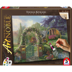 Thomas Kinkade - My ArtNOBLE - Hummingbird Cottage - Premium Mal-Set