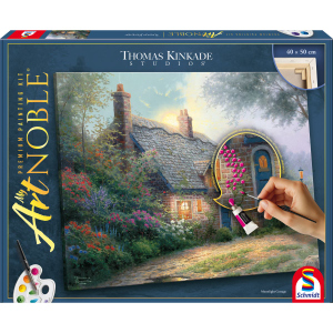Thomas Kinkade - My ArtNOBLE - Moonlight Cottage - Premium Mal-Set