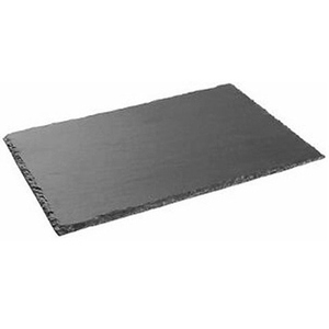 Schieferplatte rechteckig - 40x25 cm