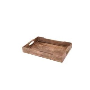 Tablett M- aus Holz - ca. 39 x 25 x 5,5 cm
