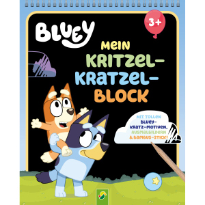 Bluey - Mein Kritzel-Kratzel-Block