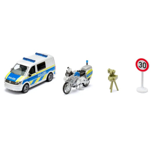Siku - VW T6 mit BMW Polizeimotorrad