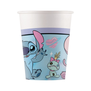 Disney Stitch - 8 Pappbecher - ca. 200 ml