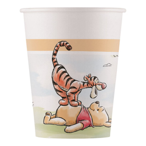 Winnie Pooh - 8 Pappbecher - ca. 200 ml