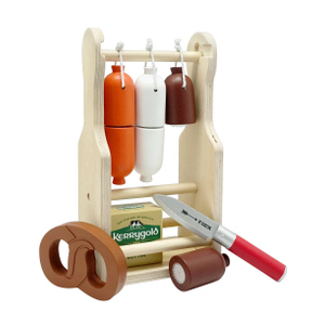 Kaufladenzubehör - Wurstständer mit Zubehör