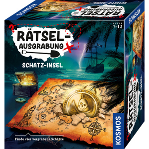 Rätsel-Ausgrabung - Schatzinsel - Finde vier vergrabene Schätze