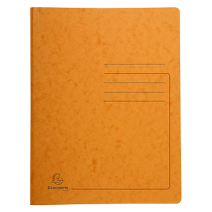 Spiralhefter A4 - Colorspan-Karton - orange