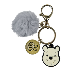 Winnie Puuh - Schlüssel28047anhänger - mit Pom Pom Anhänger