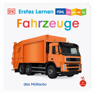 Erstes Lernen - Fühl-Leporello - Fahrzeuge