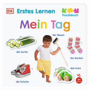 Erstes Lernen - Puzzlebuch - Mein Tag