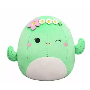 Squishmallows - Plüschfigur - Kaktus Maritza mit Blumenkranz - ca. 30 cm