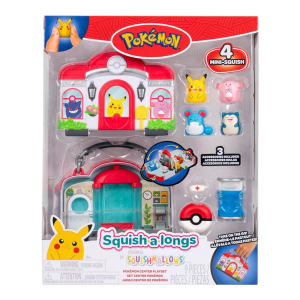 Pokémon - Squish-a-longs - Pokémon Center - Medium Spielset - Welle 1