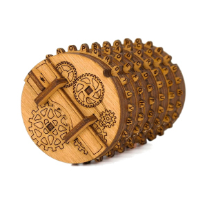 Kryptos - Cryptex Bausatz aus Holz