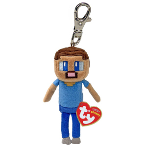 Beanie Boos - Minecraft - Plüschanhänger - Steve