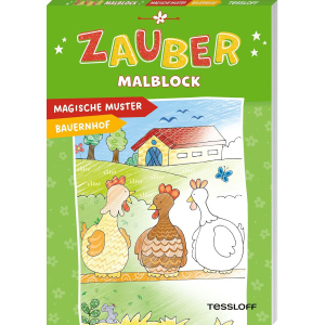 Zaubermalblock - Magische Muster - Bauernhof