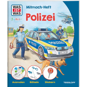 WAS IST WAS Junior - Mitmach-Heft - Polizei