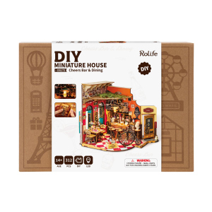 DIY - Holz Bastelset - Miniaturhaus - Bar & Restaurant