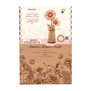 DIY - Holz Bastelset - Miniaturblume - Gerbera