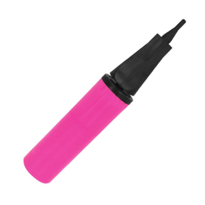 Luftballonpumpe - pink - ca. 28 cm