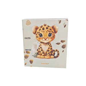 Ordner DIN A4 - Wild & Free Leopard - ca. 8 cm breit
