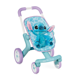 Disney Stitch - Puppenwagen und Plüsch-Stitch 