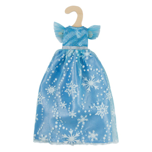Tüllkleid Eisprinzessin - für Modepuppen der Größe 29 cm