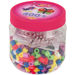 Hama - Bügelperlen Maxi - 400 Perlen - pink