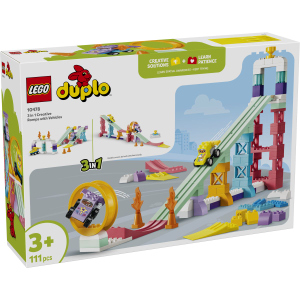 LEGO® DUPLO® 10478 - Kreative Sprungschanzen mit kleinen Flitzern - 3in1 Set