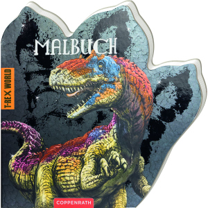 Malbuch T-Rex World