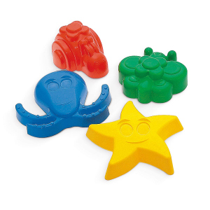 Sandformen-Set - 4 Stück