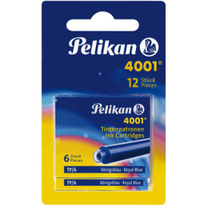 Pelikan, 2x 6 Tintenpatronen königsblau