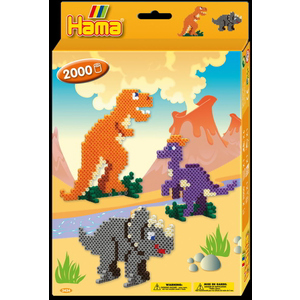 Hama Bügelperlen-Set Dino-Welt