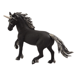 Besttoy Fantasy - schwarzes Einhorn - Spielfigur 387254