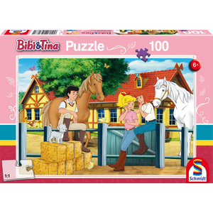 Puzzle - Bibi & Tina - Auf dem Martinshof - 100 Teile