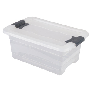Kristallbox mit Deckel - transparent - 4L