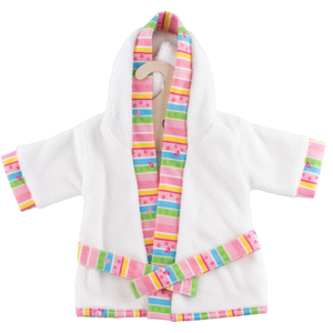 Frotteebademantel für Puppen - Größe 35 - 46cm
