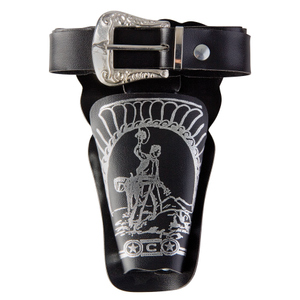 Coltgürtel - 95 cm - schwarz