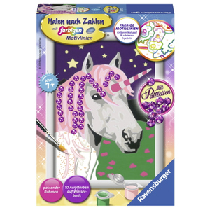 Malen nach Zahlen - Einhorn - Sonderserie E