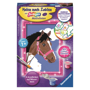 Malen nach Zahlen - Pferd 