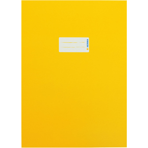 Papier Heftschoner DIN A4 - gelb